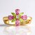 Anello in oro con Zaffiro Rosa di Tuléar (de Melo Gold)