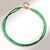 Collana in argento con Smeraldo Zambia