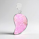 Ciondolo in argento con Cobalto Calcite (Bali Barong)