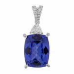 AAA-Tansanit-Goldanhänger (CIRARI)