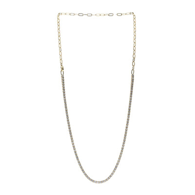 Gouden halsketting met I1 (H) Diamanten (CIRARI)