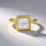Bague en argent et Zircon (MONOSONO COLLECTION)