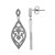 Pendientes en plata con Diamante I2 (I)