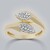 Bague en or et Diamant SI2 (H)