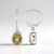 Orecchini in argento con Tanzanite Gialla (non riscaldata)