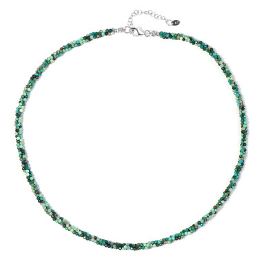Collana in argento con Crisocolla