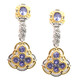Pendientes en plata con Tanzanita (Gems en Vogue)
