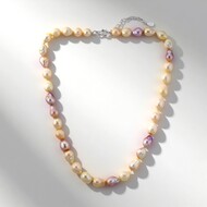 Collier en argent et Perle de culture d'eau douce (TPC)