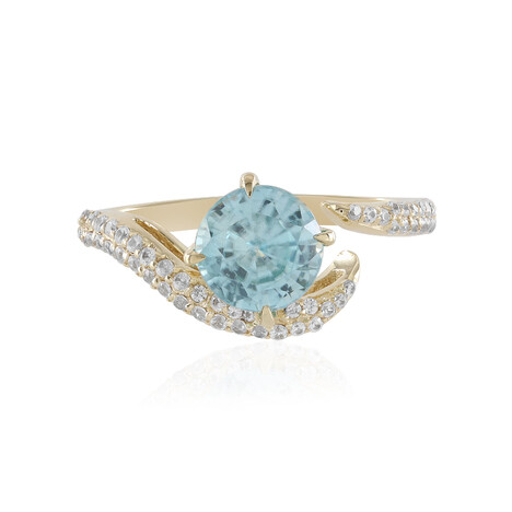 Anillo en oro con Zircón de Ratanak Kirí (de Melo Gold)