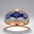Bague en or et Tanzanite AAA (CIRARI)