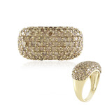 Gouden ring met I2 Champagne Diamanten (de Melo Gold)