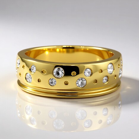 Anello in argento con Zircone