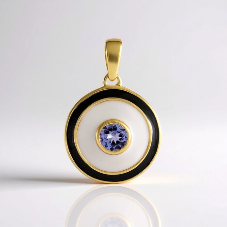 Ciondolo in argento con Tanzanite