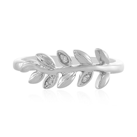 I4 (J) Diamant-Silberring