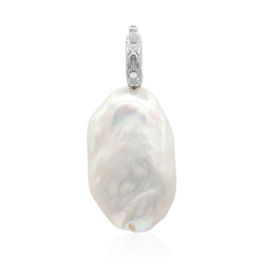 Ciondolo in argento con Perla di Acqua Dolce (TPC)