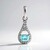 Gouden hanger met een Braziliaanse Paraiba toermalijn (AMAYANI)