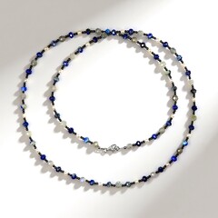 Collana in argento con Lapislazzuli (Riya)
