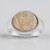 Anello in argento con Morganite