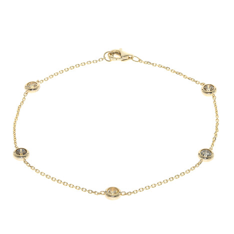 Bracciale in oro con Diamante Fancy SI2 (CIRARI)