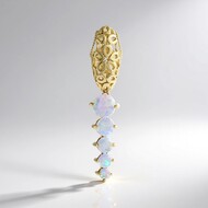 Pendentif en or et Opale Welo (Ornaments by de Melo)