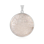 Perlmutt-Silberanhänger (Bali Barong)