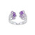 Amethyst-Silberring