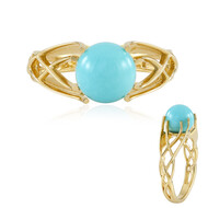 Zilveren ring met een Sleeping Beauty Turkoois (de Melo)