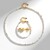 Parure in argento con Zircone