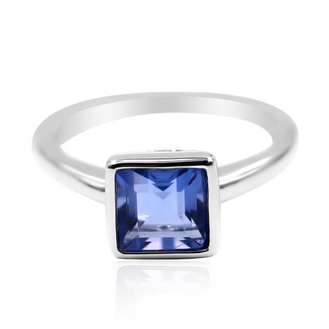 Farbwechsel-Fluorit-Silberring