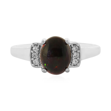 Anello in argento con Opale Mezezo