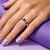 Bague en argent et Rubis du Malawi