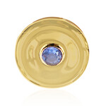 Zilveren hanger met een kleurwissel fluoriet (MONOSONO COLLECTION)