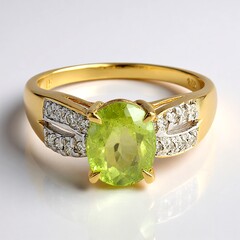 Anello in oro con Tormalina Paraiba Nigeriana