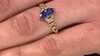 Bague en or et Tanzanite AAA (CIRARI)