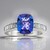 Anello in oro con Tanzanite AAA (CIRARI)