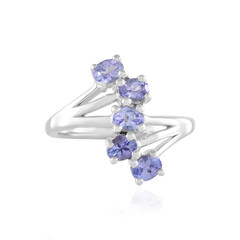 Bague en argent et Tanzanite