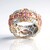 Anello in argento con Spinello Rosa (Gems en Vogue)