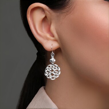 Pendientes en plata
