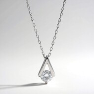 Collier en or et Diamant SI1 (H) (CIRARI)