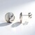 Orecchini in argento con Diamante PK (H)