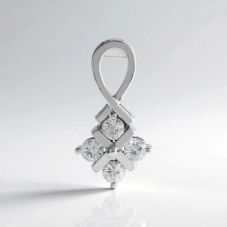 Ciondolo in argento con Zircone