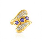 Anello in argento con Tanzanite (de Melo Essence)