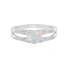 Anello in argento con Opale di Welo