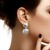 Pendientes en plata con Zircón de Ratanak Kirí