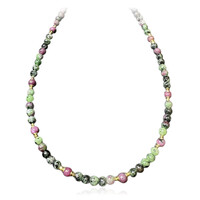 Collana in argento con Rubino Zoisite