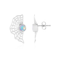 Welo-Opal-Silberohrringe (MONOSONO COLLECTION)