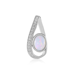 Ciondolo in argento con Opale di Welo