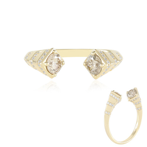 I2 Champagner-Brillant-Goldring (de Melo Gold)