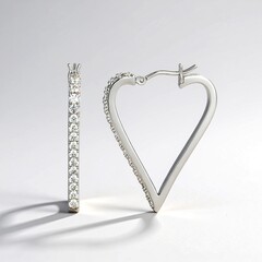 Orecchini in argento con Zircone (Adela Silber)