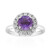 Marokkanischer Amethyst-Silberring
